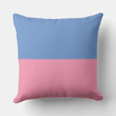 Twee Tone Blue- en Roze Neursery Cushion Kussen (Achterkant)