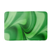 Twee Tone Emerald Swirl Badmat (Voorkant)