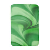 Twee Tone Emerald Swirl Badmat (Voorkant Verticaal)