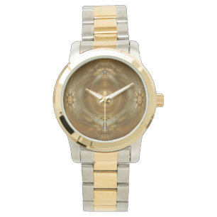 Twee-Tone horloge met gouden en zilveren tint