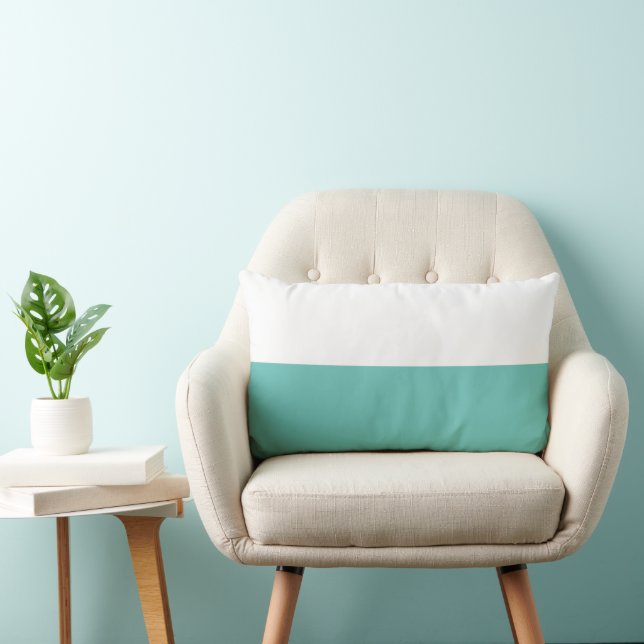Twee Tone Lumbar Pillow Kussen (Stoel)