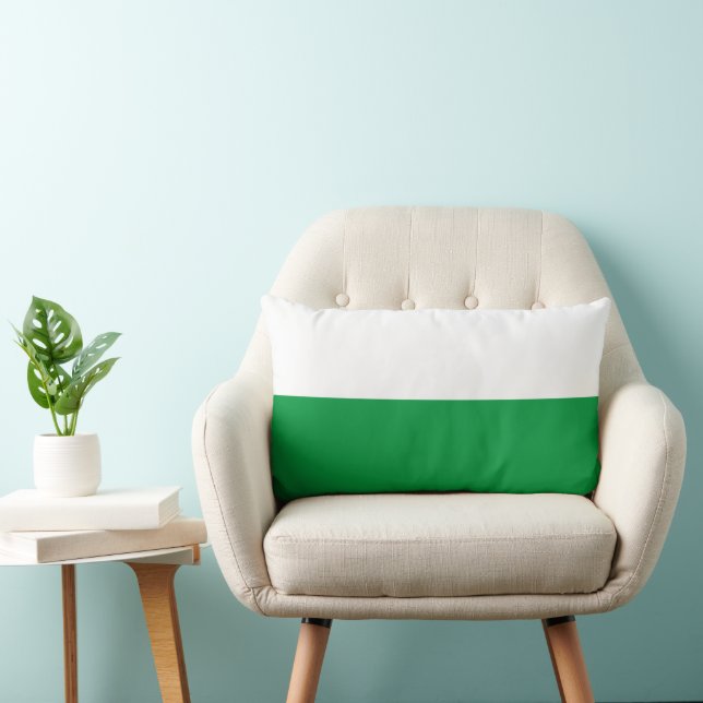 Twee Tone Lumbar Pillow Kussen (Stoel)