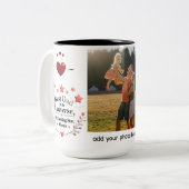 Twee-Tone Mok – Gepersonaliseerde 15 oz Gift (Voorkant links)