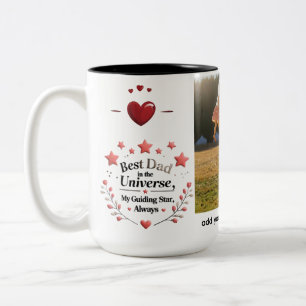 Twee-Tone Mok – Gepersonaliseerde 15 oz Gift