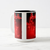 Twee-Tone Mok Ontwerp: Stijlvolle en Moderne Drink (Voorkant links)