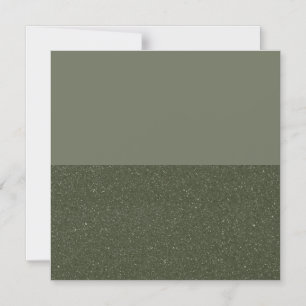 Twee-Tone Mosgroene Dunne Magnetische Kaart – Aanp Uitnodiging