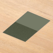 Twee-Tone Moss Green Acryl Uitnodigen - Uitnodigingen (Laagn)