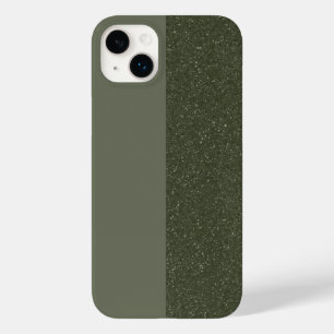 Twee-Tone Moss Groene iPhone 14 Plus Hoesje (Custo
