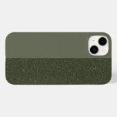 Twee-Tone Moss Groene iPhone 14 Plus Hoesje (Custo (Achterkant (horizontaal))