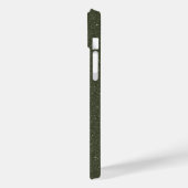 Twee-Tone Moss Groene iPhone 14 Plus Hoesje (Custo (Achterkant / Links)