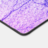 Twee Tone Paarse marmer Bureaumat (Hoek)