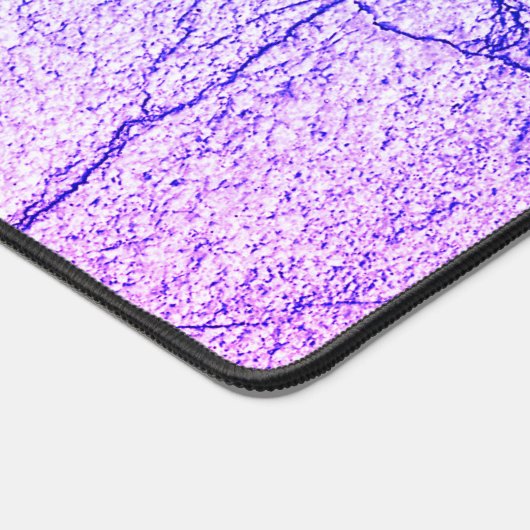 Twee Tone Paarse marmer Bureaumat (Hoek)