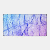 Twee Tone Paarse marmer Bureaumat (Voorkant)