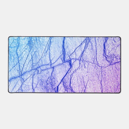 Twee Tone Paarse marmer Bureaumat (Voorkant)