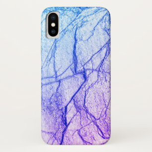 Twee Tone Paarse marmer Case-Mate iPhone Case