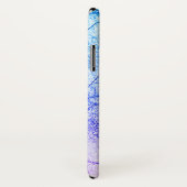 Twee Tone Paarse marmer Case-Mate iPhone Case (Achterkant / rechts)