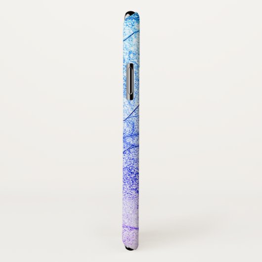 Twee Tone Paarse marmer Case-Mate iPhone Case (Achterkant / rechts)