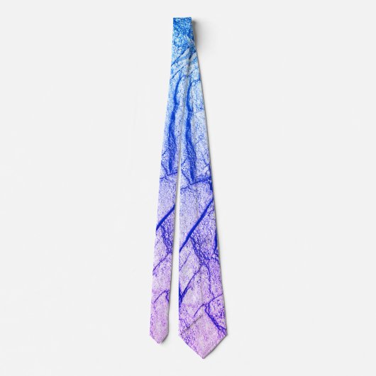 Twee Tone Paarse marmer Stropdas (Achterkant)
