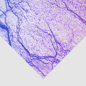 Twee Tone Paarse marmer Tissuepapier (Detail)