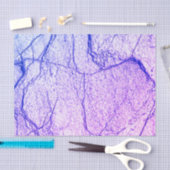 Twee Tone Paarse marmer Tissuepapier (Craft)