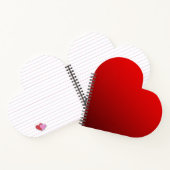 Twee Tone Red Notitieboek (Binnen)