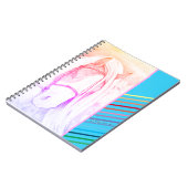 Twee Tone (regenboog) Notitieboek (Linkerzijde)