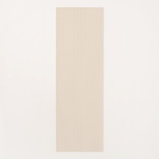 Twee Tone Reversible Neutral Cream Sand - Yoga Mat (Voorkant)