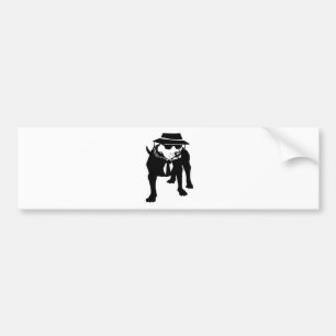 Twee Tone Ska Dog Bumpersticker