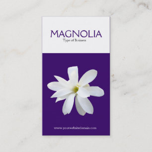 Twee Tone Verticale Magnolia (330066) Visitekaartje