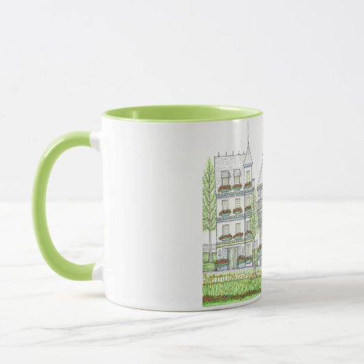 Twee Tone Victoriaans Home Mok (Links)