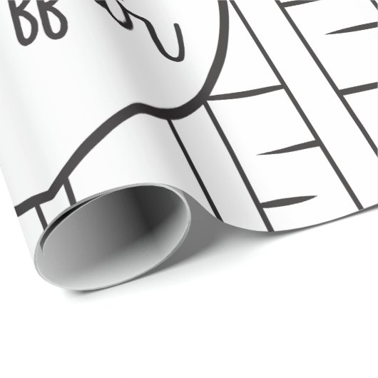 Twee Toned Bookish Love Affair Gift Wrap Cadeaupapier (Rol Hoek)