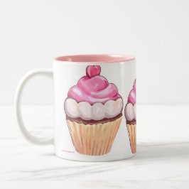 TWEE-TONED CUPCAKE COFFEE & TEA MOKKEN - KITCHEN G