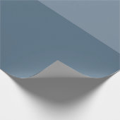 Twee tonen - blauw cadeaupapier (Hoek)