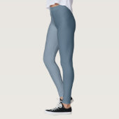 Twee tonen - blauw leggings (Links)