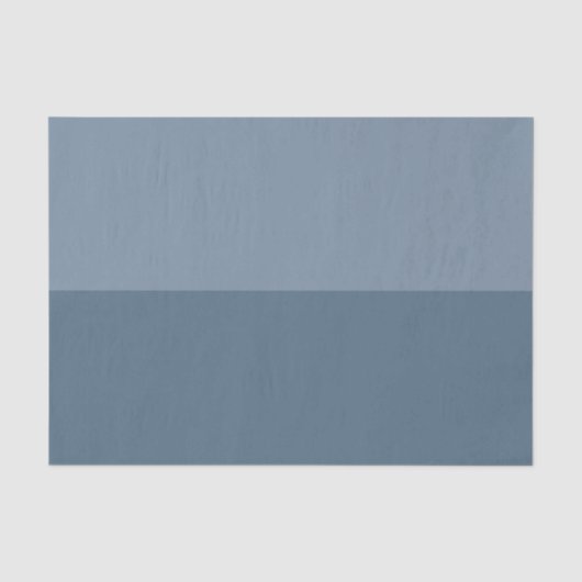 Twee tonen - blauw tissuepapier (Voorkant)