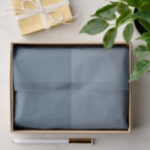 Twee tonen - blauw tissuepapier (Geschenk)