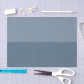 Twee tonen - blauw tissuepapier (Craft)