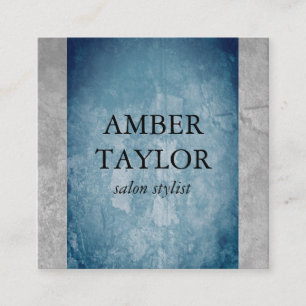 Twee Tones Grunge Textuur Vierkante Visitekaartje