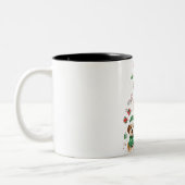Twee-tonige Mok koffie (Links)