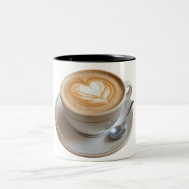 Twee-tonige Mok van koffie