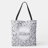 Twee tonnen zou ik liever Canvas tas lezen (Achterkant)