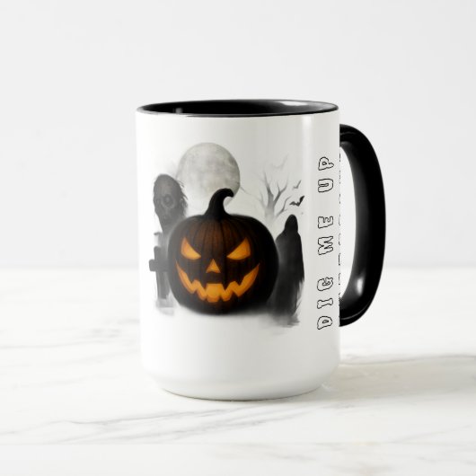 Twee Tons Halloween Mok (Voorkant rechts)