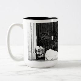 Twee-Tons Mok, 15 oz Herstel en Weerbaarheid Tweekleurige Koffiemok