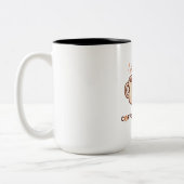Twee-Tons Mok, 450 ml Tweekleurige Koffiemok (Links)