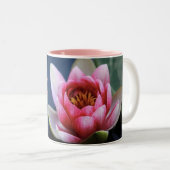 Twee-Tons Mok Roze Bloem (Voorkant rechts)
