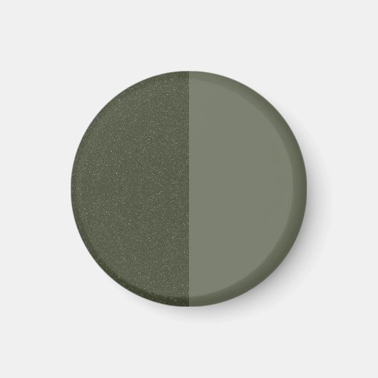 Twee-Tons Mosgroene Moderne Magneet – Aanpasbaar (Voorkant)