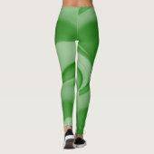 Twee Tons Smeraldwerveling Leggings (Achterkant)