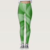 Twee Tons Smeraldwerveling Leggings (Voorkant)