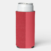Twee-Tons Tomaat Rood Aangepaste Seltzer Koeler (Seltzer Achterkant)