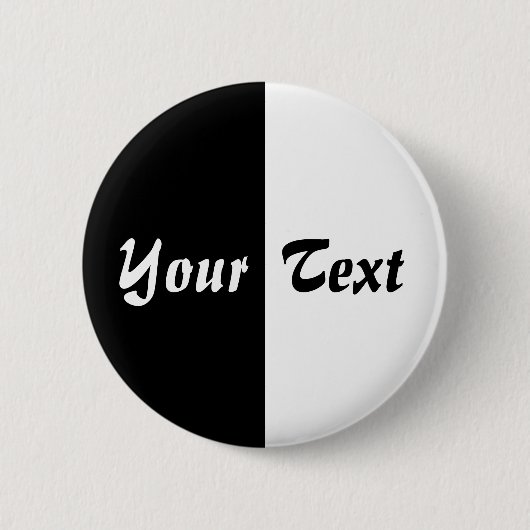 Twee toon - 01 - verticaal ronde button 5,7 cm (Voorkant)